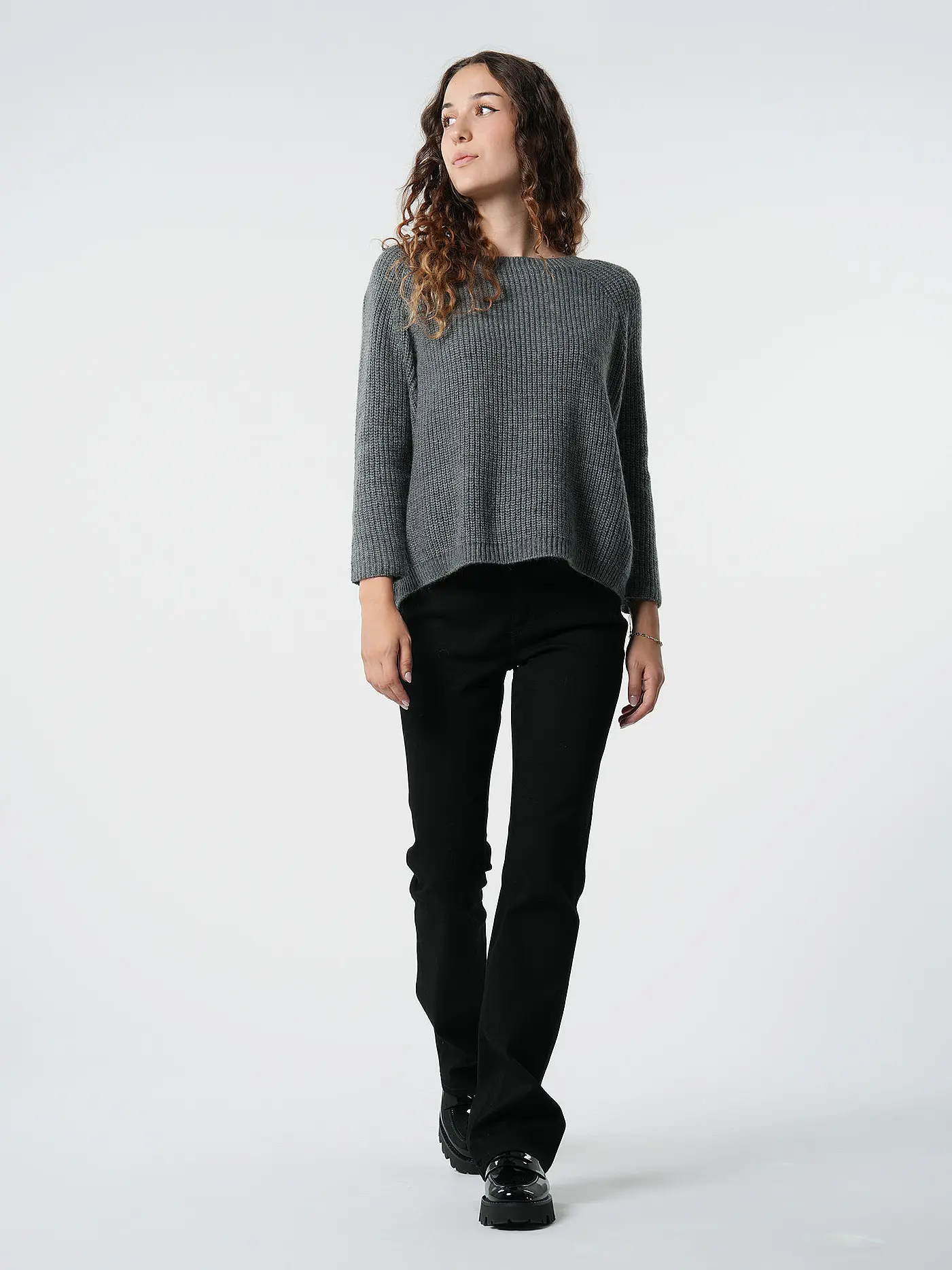 LEVI'S® | Highwaist Jeans Bootcut Fit 725 | schwarz
